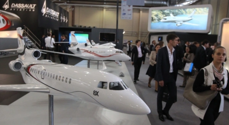 Презентация компании на выставке Jet Expo в Москве